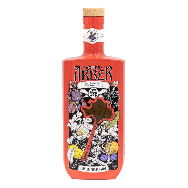 Agnes Arber Rhubarb Gin 70cl Agnes Arber Rhubarb Gin 70cl