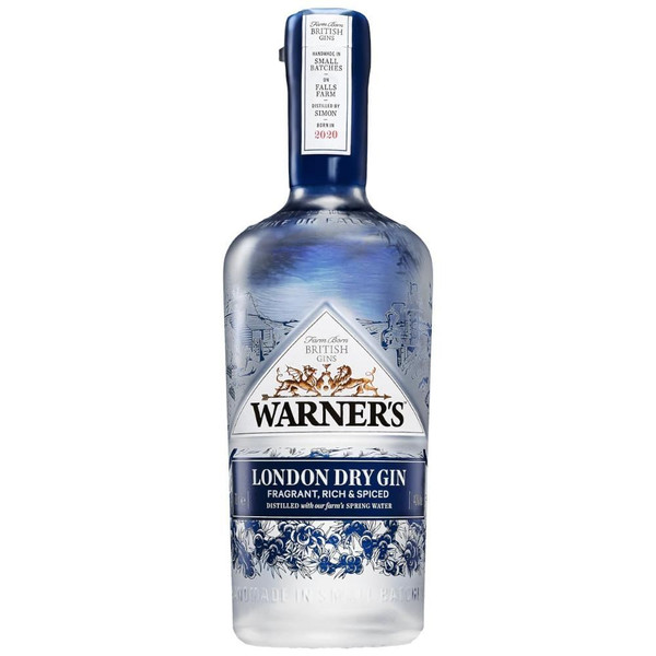 Warners London Dry Gin 70cl