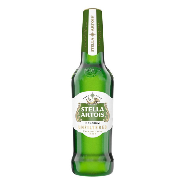 Stella Artois Unfiltered Lager 24 x 330ml NRB