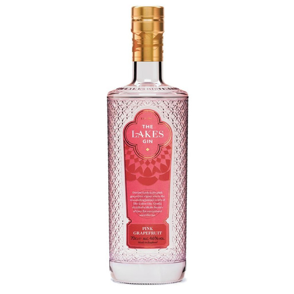 The Lakes Pink Grapefruit Gin 70cl