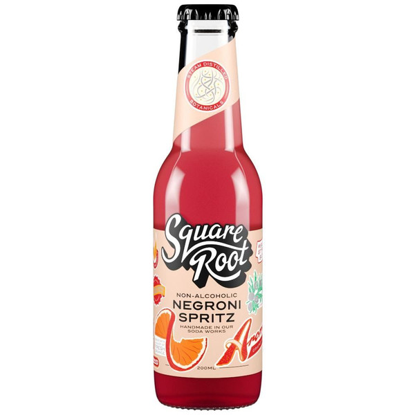 Square Root Non-Alcoholic Negroni Spritz 24 x 200ml