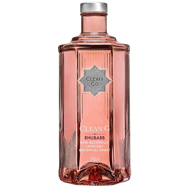 CleanCo Clean G Non-Alcoholic Rhubarb Gin 70cl