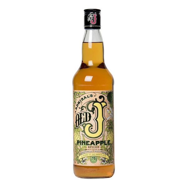 Old J Pineapple Spiced Rum 70cl