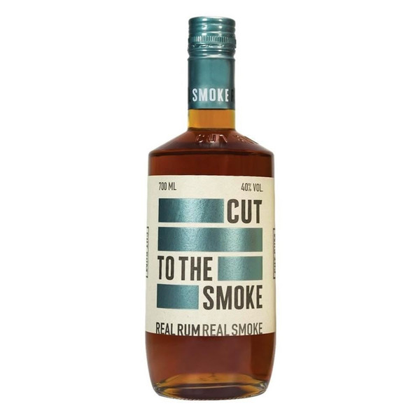 Cut To The Smoke (Light Blue Label) Rum 70cl