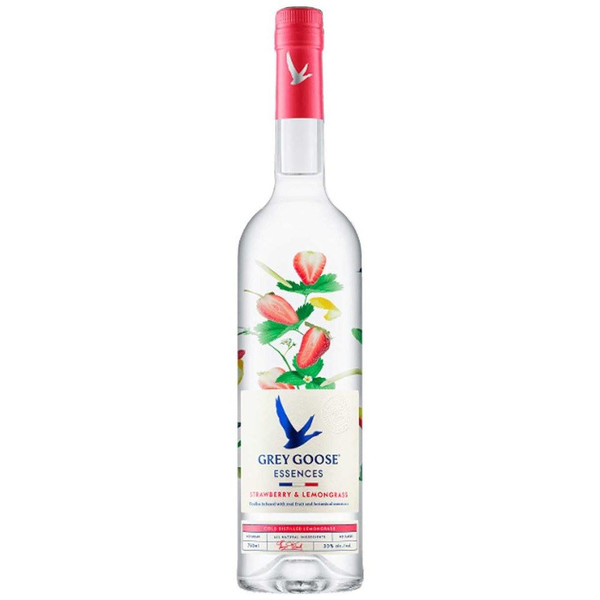 Grey Goose Essences Strawberry & Lemongrass Vodka 70cl