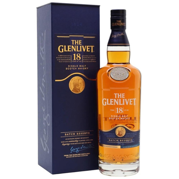 Glenlivet 18 Year Old Malt Whisky 70cl