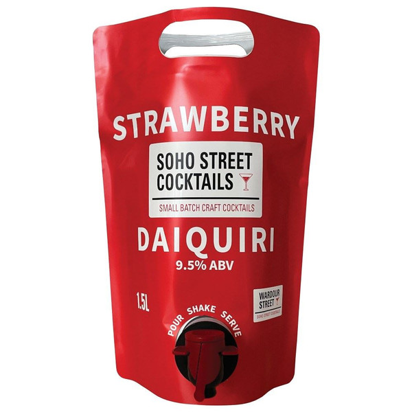 Soho Street Cocktails Strawberry Daiquiri 1.5ltr