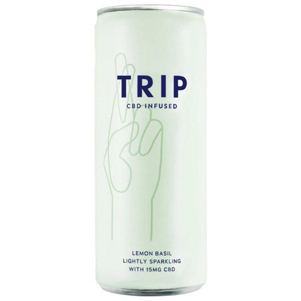 Trip Lemon & Basil CBD Infused Drink 24 x 250ml