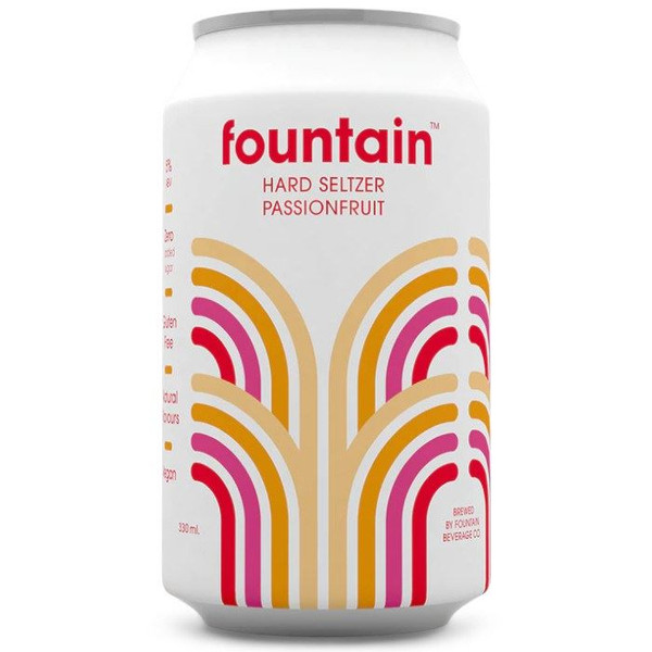 Fountain Hard Seltzer Passion Fruit 12 x 330ml