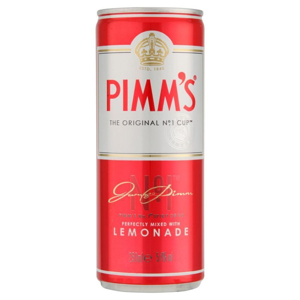 Pimms & Lemonade 12 x 250ml