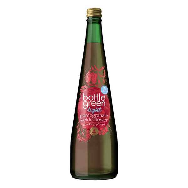 Bottle Green Pomegranate & Elderflower Sparkling Presse 12 x 275ml