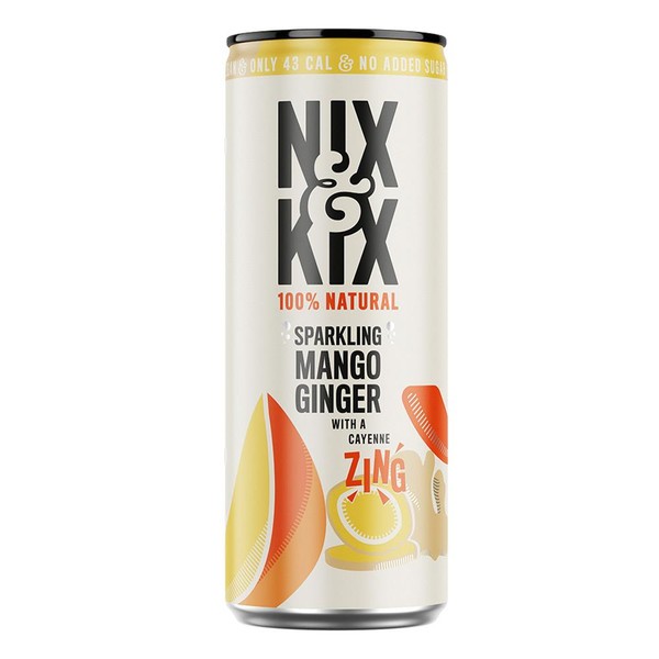 Nix & Kix Mango & Ginger 24 x 250ml