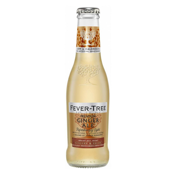 Fever-Tree Refreshingly Light Ginger Ale 24 x 200ml Fever-Tree Refreshingly Light Ginger Ale 24 x 200ml