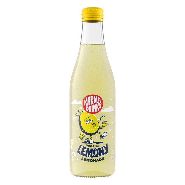 Karma Lemony Lemonade 24 x 330ml Glass Bottles