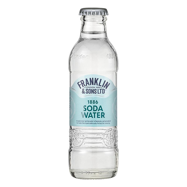 Franklin & Sons 1886 Soda Water 24 x 200ml
