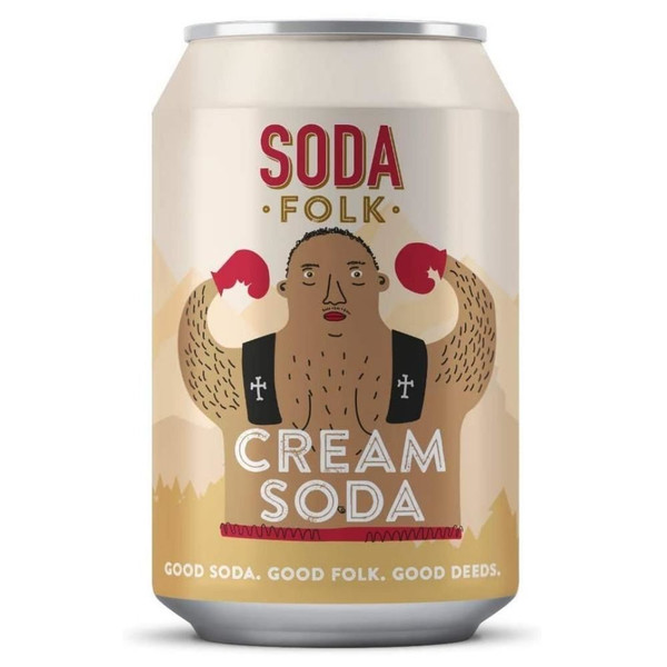Soda Folk Cream Soda 24 x 330ml