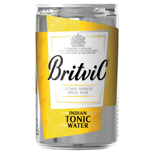 Britvic Tonic Water 24 x 150ml Cans