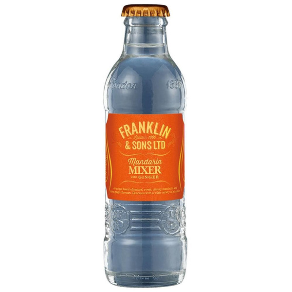 Franklin Mandarin & Ginger Mixer 24 x 200ml