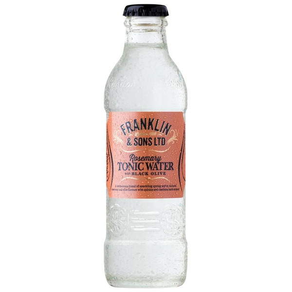 Franklin & Sons Rosemary Tonic Water with Black Olive 24 x 200ml