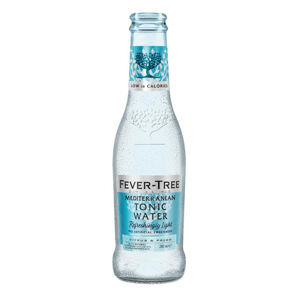 Fever-Tree Light Mediterranean Tonic Water 24 x 200ml Fever-Tree Light Mediterranean Tonic Water 24 x 200ml