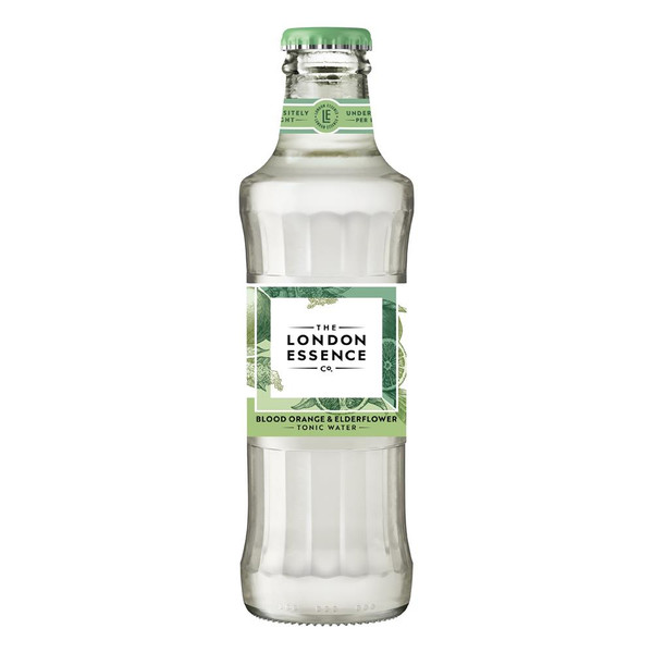 London Essence Bitter Orange & Elderflower Tonic Water 24 x 200ml