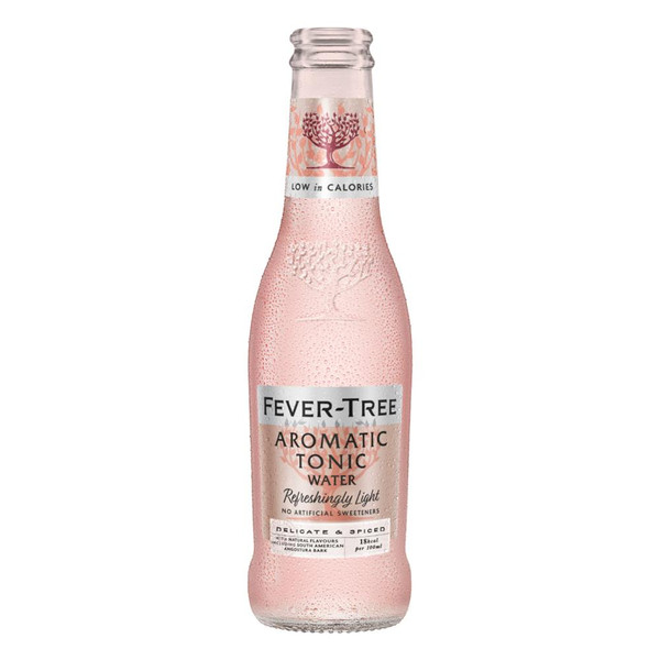 Fever-Tree Light Aromatic Tonic Water 24 x 200ml Fever-Tree Light Aromatic Tonic Water 24 x 200ml