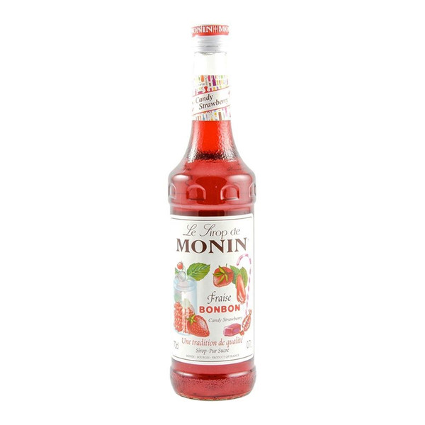 Monin Strawberry Bon Bon Syrup 70cl
