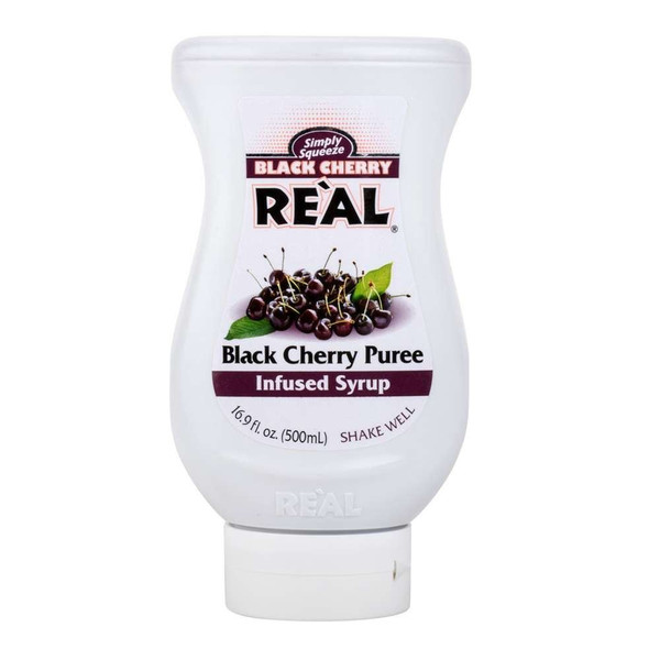 Real Black Cherry Squeeze Puree 50cl