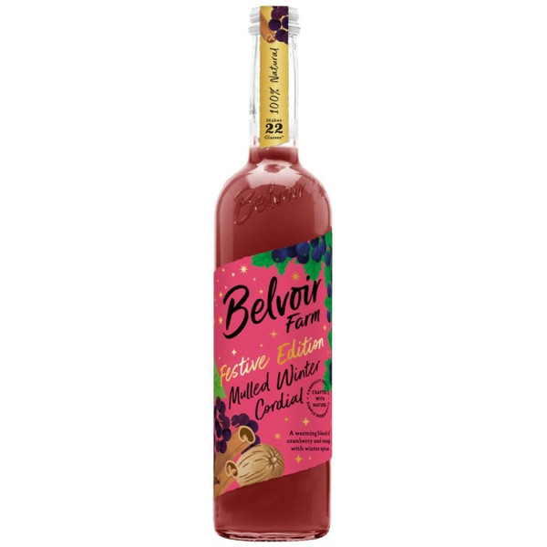 Belvoir Mulled Spiced Winter Berries Cordial 50cl