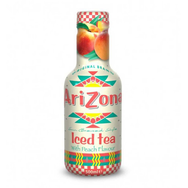 AriZona Iced Tea with Peach 6 x 500ml