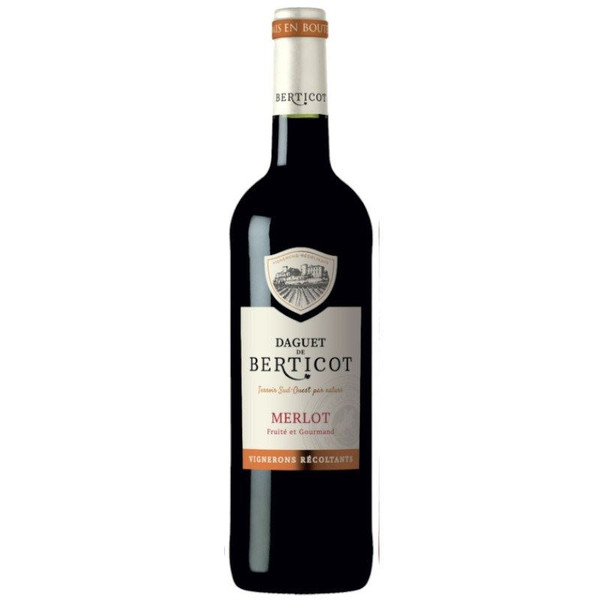 Daguet De Berticot IGP Atlantique Red Merlot 75cl