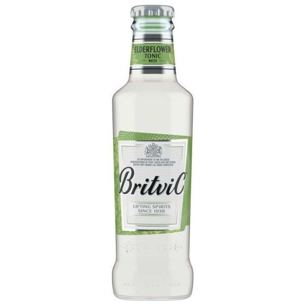 Britvic Elderflower Tonic Water 24 x 200ml NRB