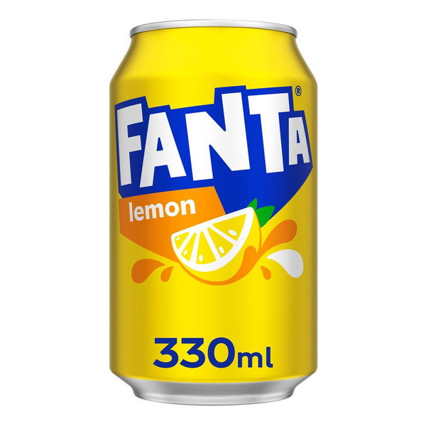 Fanta Lemon 24 x 330ml Cans