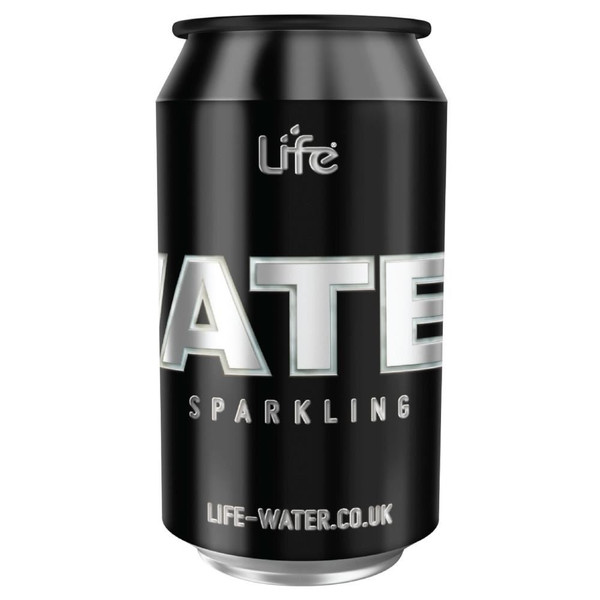 Life Water Sparkling 24 x 330ml Cans