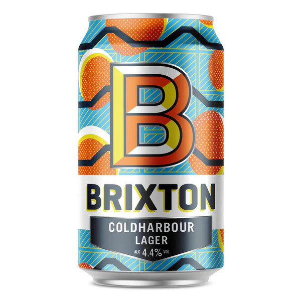 Brixton Coldharbour Lager 12 x 330ml Can Brixton Coldharbour Lager 12 x 330ml Can