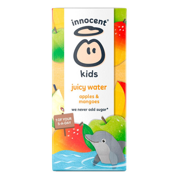 Innocent Kids Juicy Water Apple & Mango 30 x 200ml Innocent Kids Juicy Water Apple & Mango 30 x 200ml