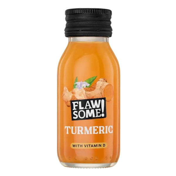 Flawsome! Turmeric Shot with Vitamin D 12 x 60ml NRB