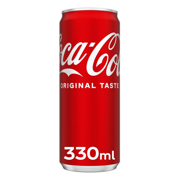Coca-Cola 'Coke' Original Taste 24 x 330ml Slim Can Coca-Cola 'Coke' Original Taste 24 x 330ml Slim Can