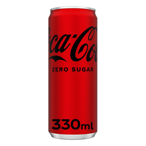 Coca-Cola 'Coke' Zero 24 x 330ml Slim Can Coca-Cola 'Coke' Zero 24 x 330ml Slim Can
