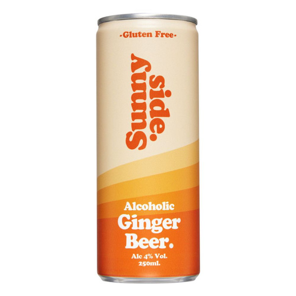 Sunnyside Alcoholic Ginger Beer 12 x 250ml Can Sunnyside Alcoholic Ginger Beer 12 x 250ml Can