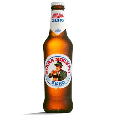 Birra Moretti 0.0 Alcohol Free Beer 24x 330ml