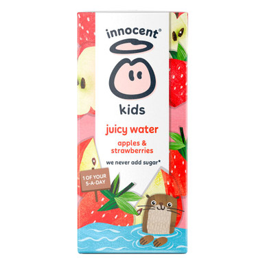 Innocent Kids Juicy Water Apple Strawberry 30 x 200ml
