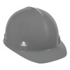 Jackson Safety 14842 SC-6 Hard Hat, 4-point Ratchet, Front Brim, Grey