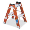 Werner T6202 Twin Ladder, IA, T6202, 2 ft L, 21.12 in W, 300 lb Load Capacity Per Side