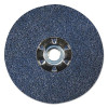 Weiler 59931 Tiger Resin Fiber Discs, 4 1/2 in Dia, 5/8 Arbor, 24 Grit, Zirconia