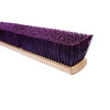 Magnolia Brush 2236 Garage Brushes, 36 in Hardwood Block, 3 in Trim L, Coarse Brown Polystyrene