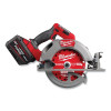 Milwaukee Tool 2834-21HD M18 FUEL 7-1/4 in Circular Saw, 18 V, 5/8 in Arbor, 6000 RPM, With Battery and Charger