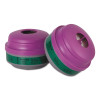 North by PIP 7584P100L Combination Ammonia/Methylamine/P100 Cartridge and Filter Single Pair