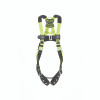 Miller by PIP H5ISP311021 H500 Industry Standard Full-Body Harness, Back/Side D-Rings, Sm/Med, Mating Chest/Tongue Leg Buckles, Shoulder Pads, IS2P