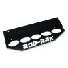 Best Welds RODRAK-14-5 Rod-RAK Canister Storage Rack, Holds 5 ea 14 in Storage Tubes, 20.5 in L, Steel, Black